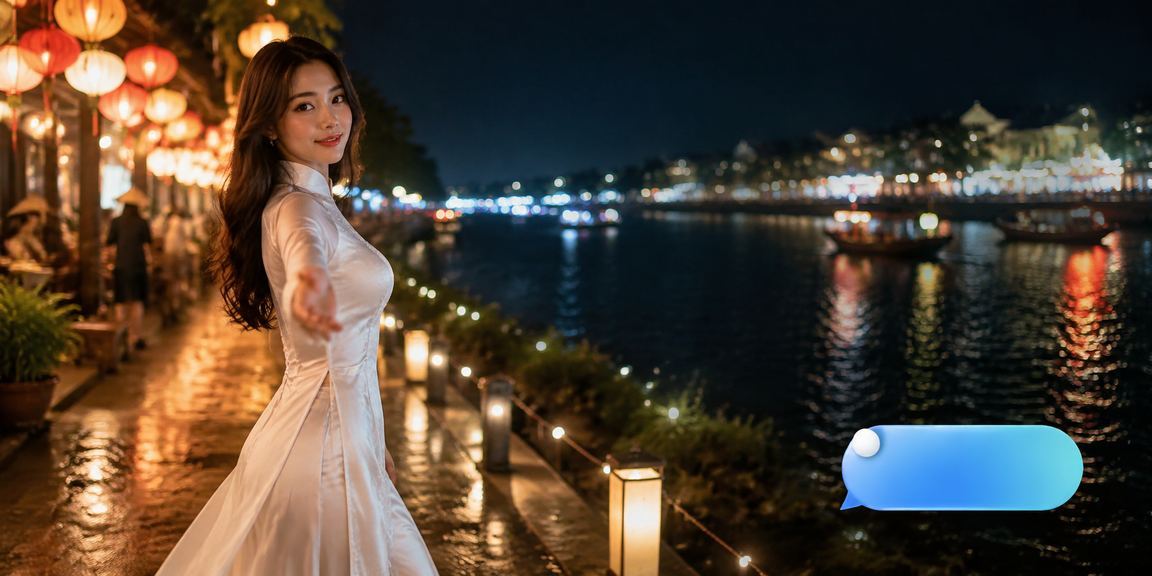 Chợ đêm vùng Mekong với không khí sôi động và người chơi thưởng thức game giải trí trực tuyến